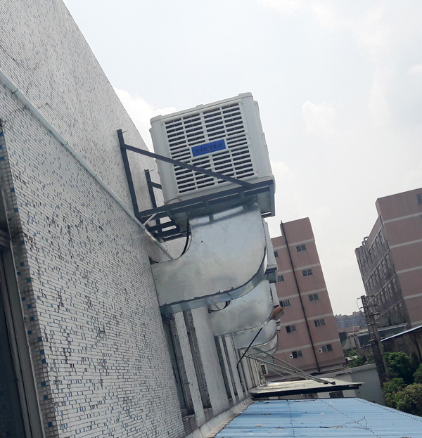 Xingke-Xikoo 30000m³H 3kw Warehouse Workshop Evaporative Cooling Fan-13