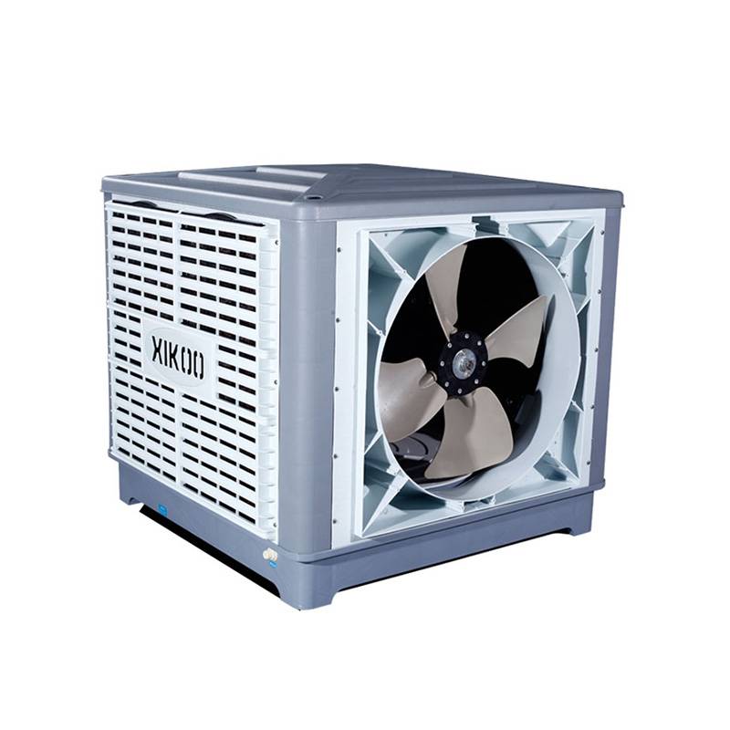 XIKOO 25000m³/h 1.5kw warehouse/workshop air cooler for 100-200㎡area XK-25S-SIDE with 100% Copper-wire motor