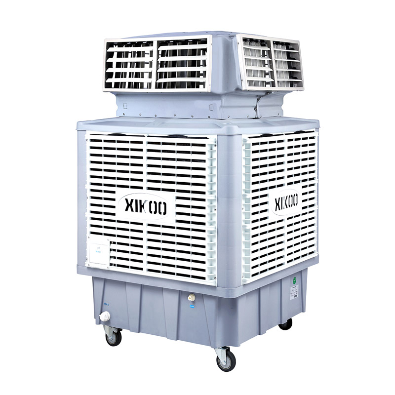 XIKOO 18000m³/h 1.1Kw greenhouse evaporative air cooler for 100-150㎡ area XK-18SY-3 with four side air outlet